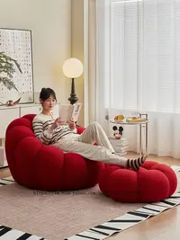 在飛比找Yahoo!奇摩拍賣優惠-極簡羅奇堡足球沙發意式單人網紅Bubble泡泡設計師懶人沙發
