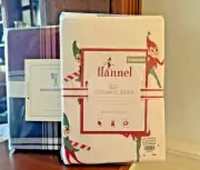 Pottery barn PILLOW SHAM Disney holiday Christmas Plaid Elf party gift kid SET 2