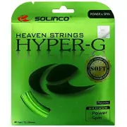 Solinco Hyper-G Soft 16L Tennis String 6 Pack Set - Best Racquet String for Spin