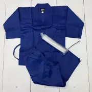 Bold Look Blue Martial Arts Gi Size 1