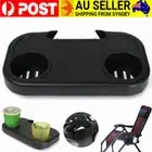 Camp Chair Side Table Tray Clip-On Drink Holder Folding Picnic Beach Chair Tray