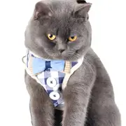 Small Dog Chest Harness With Anti Break Traction Rope Size S