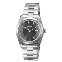 在飛比找momo購物網優惠-【LICORNE】力抗錶 都會簡約系列 經典手錶(銀/黑 L