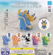 Sea slug dragon mascot figure [Set of 6 types (full complete)]