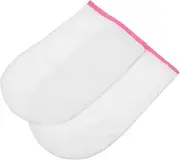DOITOOL 1 Pair Waxing Gloves Wax Warmer for Hand Care Paraffin Wax Mitts Wax Treatment Mitt Nail Tech Accessories Wax Bath Gloves Warming Gloves Wax Care Mitt Thicken Towel Hot Wax