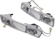 Fog Lamp Assembly Compatible With Vw For Golf For Jetta Mk3 1993 1994 1995 1996 1997 1998 Car Front Bumper Fog Light Turn Signal Light Car Front Bumper Light