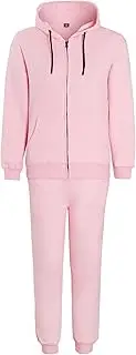 [imporio 11] Boys & Girls Tracksuit Zip Hoodie Jogging Bottom Boys Plain Tracksuit UK Age 5-13 Years