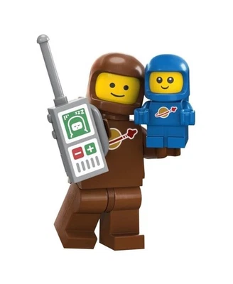 LEGO Minifigure Brown Astronaut With Space Baby Series 24 71037 CMF - SEALED