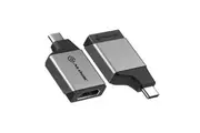 Alogic ULCHDMN-SGR Ultra Mini USB Type-C USB-C to HDMI UHD 4K@60Hz Male to Female Adapter