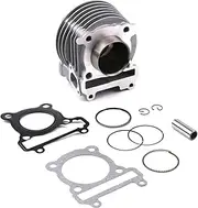 UPMKUVZAQB Cylinder Kit With Piston Cylinder Block Pin CNC Motorcycle Scooter Accessories Fit For Yamaha Fit For BWS X 125 Cygnus 125 52.4mm Pistons and rings