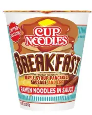 Limited Edition Breakfast Flavor, Nissin Ramen Cup Noodles, 2.93 oz, 1 Cup