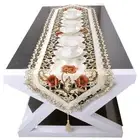 Suitable Supply Useful Table Runner Graduations Ornament Oval Tablecloth