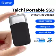 ORICO External Hard Drive 1TB 512GB 500MB/S Portable SSD USB 3.1 Type- C for PC