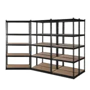 Garage Steel Warehouse Storage 5 Shelves Rack - 5x1.5M
