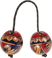 Totority Rhythmic Shaker Ball Single Hand Use Percussion Instrument for Parties Music Lessons and Home Entertainment Unique Design for Music Lovers