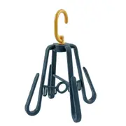 3Pcs Rotating Shoes Hanger Multi-Function 360 Degrees Adjustable Hook Hollow Ring Stacking Storage Drying Rack Sundries Organizer