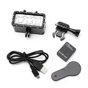 Durable Underwater Diving Spot Light LED Mount For GoPro Hero 5 4 3+ 3 SJ4000