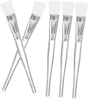 DRESSOOS 5pcs Facial Mask Brush Applicator Reusable Mud Mask Tools for Even Application for Home Salon Use Comfortable Grip with Fine Workmanship