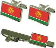 [Select Gifts] Nanjing City China Flag Cufflinks Tie Clip Box Gift Set