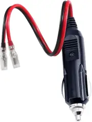 12V Replacement Cigarette Lighter Plug with Leads - Heavy Duty Car Adapter