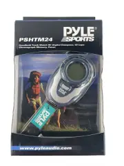 Pyle Sports PHSTM24 Handheld Track Watch With Digital Compass 42 Laps