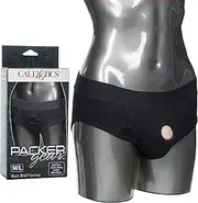 [CalExotics] California Exotic Novelties Packer Gear Black Brief Harness Medium/Large, Black