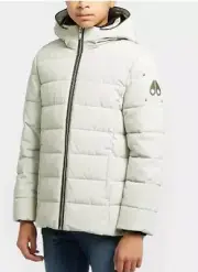 Moose Knuckles Juniors Boys 3Q Puffer Jacket Grey 14 Years Old