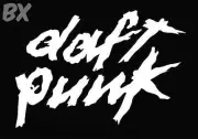 DAFT PUNK Decal Sticker 167mmWide Music Car Van Wall Decal Pc Case Laptop o)