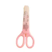 Kawaii Small fresh Plastic Art scissors with set Escolar cute utility knife office school supplies canetas