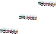 TEHAUX 36 Pcs Water Oil Dual Use Color Pigment Water Oil Pigment Pink Soap Colorant Oil Dye Lip Gloss Coloring Natural Colouring for Color Dyeing Pigment Jewelry Making Kit