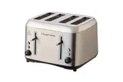 Russell Hobbs Addison 4 Slice Toaster - Brushed Stainless Steel