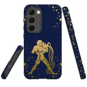 For Samsung Galaxy S23 Case Shielding Cover, Aquarius Drawing