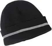 [WRITWAA] Reflective Knitted Hat Cuffed Hats Thermal Caps Pro Fitted Brim Umbrella Bald Cool Custom Light Crochet Blinders Bonnet Tin Plaid Silk Green Foil Plain Acrylic Black