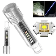 LED Mini Flashlight Type-C USB Rechargeable 1500mAh IPX4 Waterproof (S30B LED)