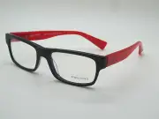 NEW Authentic ALAIN MIKLI AO 1151 AO1L Black/Red 52mm Eyeglasses