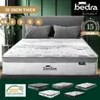 Bedra Mattress Queen Double King Single Medium Firm EuroTop Bed Spring Latex