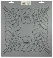 Quilting Stencils Feathered Leaf Quilt Pattern Block Stencil Quilters Template