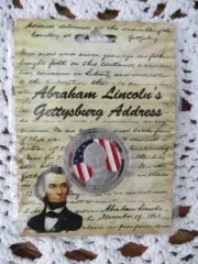 Abraham Lincolns Gettysburg Address Collectors Coin