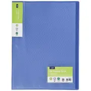 J.Burrows Recycled Ice Display Book 20 Pocket Blue