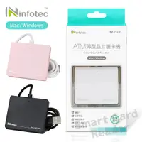 在飛比找蝦皮商城優惠-infotec IC102 ATM薄型晶片讀卡機【現貨】讀卡