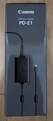 CANON PD-E1 USB power adapter for EOS R / Airmail with Tracking