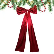 120cm Bow Tree Topper Multipurpose Christmas Tree Toppers Ribbon Tree Topper
