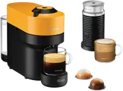 Nespresso Vertuo Pop Bundle Capsule Machine Mango Yellow
