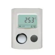 LUX UV Data Logger Temperature Humidity Range 0~40000Lux Resolution 0.1Lux