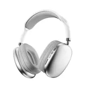 P9Promax Wireless Bluetooth Headset With Subwoofer (Cotton Headband+3 Buttons,Black)