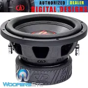 DD AUDIO 510E-D2 10" SUB WOOFER 2100W DUAL 2-OHM CAR SUBWOOFER BASS SPEAKER NEW