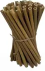 Bamboo Sticks, Bamboo Straws, Bamboo Stakes Craft Supplies, for Crafts and DIY,