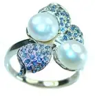 Dazzling Beauty- Exclusive Pearl .925 Sterling Silver brilliantly handcrafted