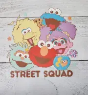 Sesame Street Squad Ready to Press Heat Transfer DTF Screen Print
