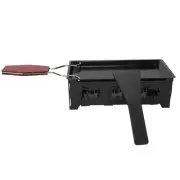 US Mini Grill Pan Nonstick Cheese Grill Pan With Wooden Handle Home Kitchen US